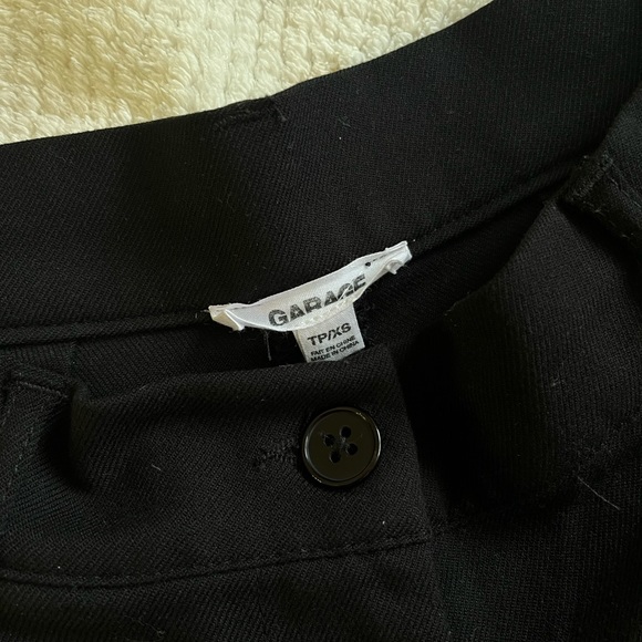 garage black trousers, worn once! - Picture 2 of 2